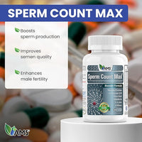 Sperm Count Max - Male Fertility Support Supplement