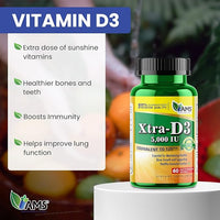 Xtra-D3 (60 Soft Gels) | Vitamin D3 Supplement