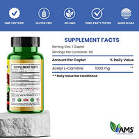Acetyl L-Carnitine 1000mg (60 Tablets)