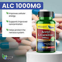 Acetyl L-Carnitine 1000mg (60 Tablets)