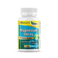 Magnesium Oxide 500mg – 240 Caplets | Nerve & Digestive Support