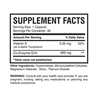 Q-Well10 (30 Count) | CoQ10 400mg