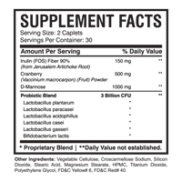 Uticyst D-mannose + Cranberry 60ct