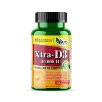 XTRA-D3 50K: 12 CT (Softgel)| Vitamin D3 Supplement