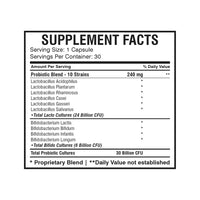 Florabiotix: Probiotic (30 Capsules) | Digestive Health Supplement