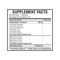Florabiotix: Probiotic (30 Capsules) | Digestive Health Supplement