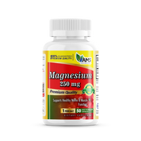 Magnesium Oxide 250 mg (50 Caplets) – Nerve, Muscle & Digestive Support
