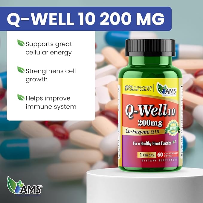 Q-Well10 (60 Count) |  CoQ10 200mg