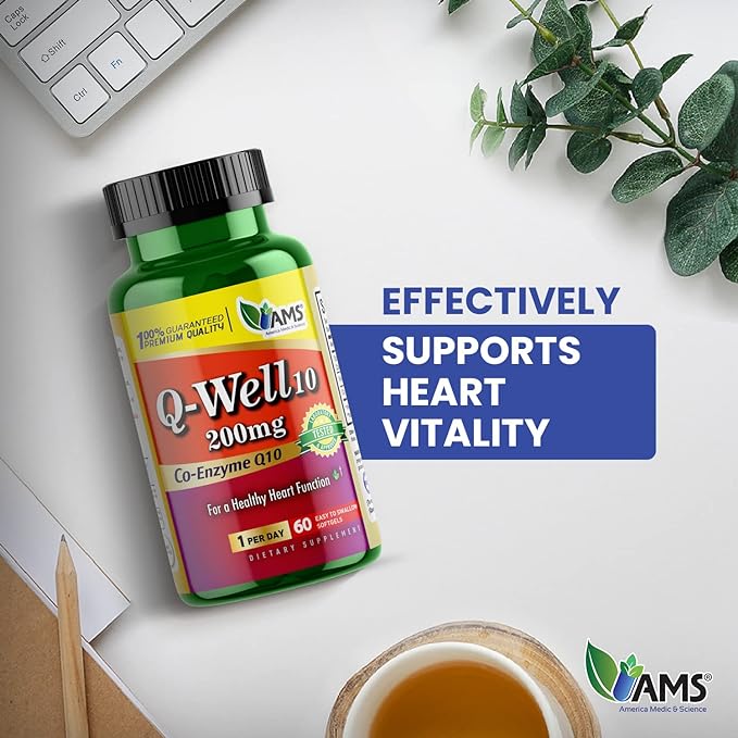 Q-Well10 (60 Count) |  CoQ10 200mg