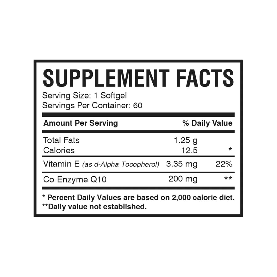 Q-Well10 (60 Count) |  CoQ10 200mg