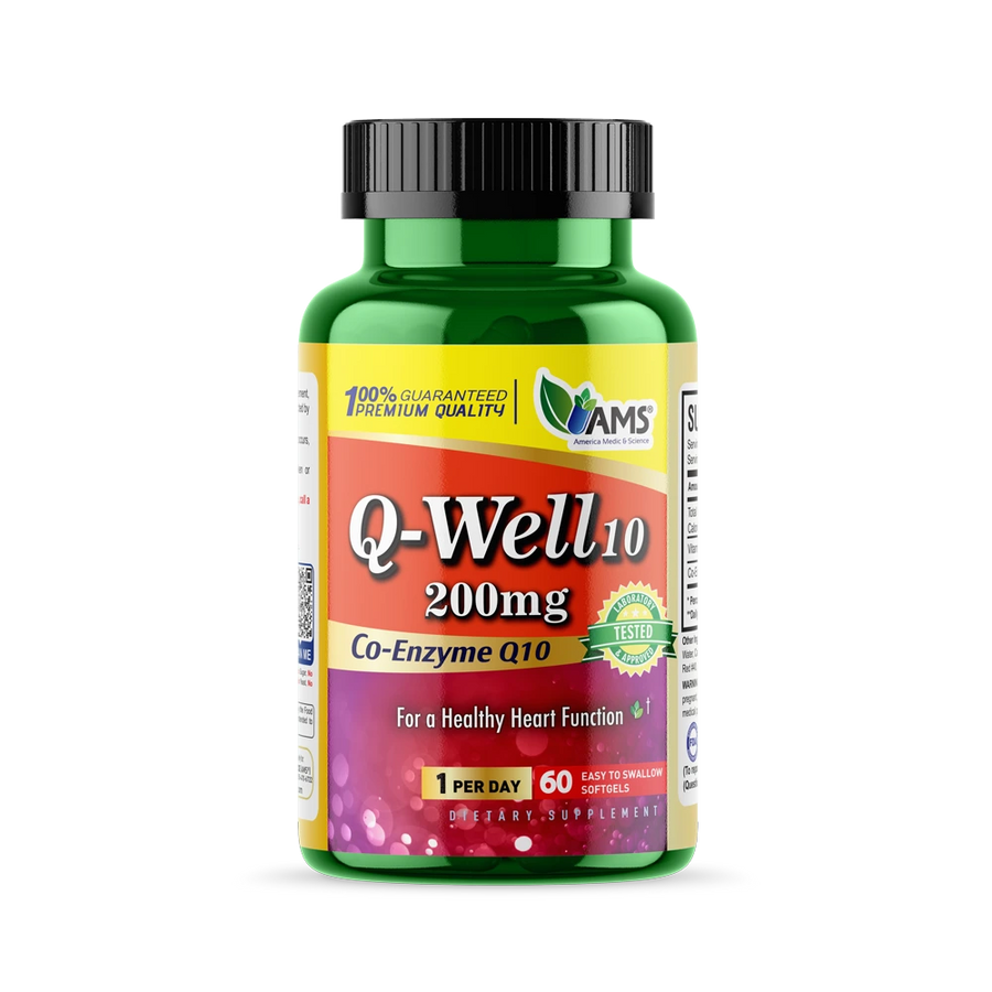 Q-Well10 (60 Count) |  CoQ10 200mg
